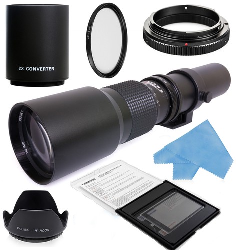 Teleobiettivo 500 1000 mm - teleobiettivo,