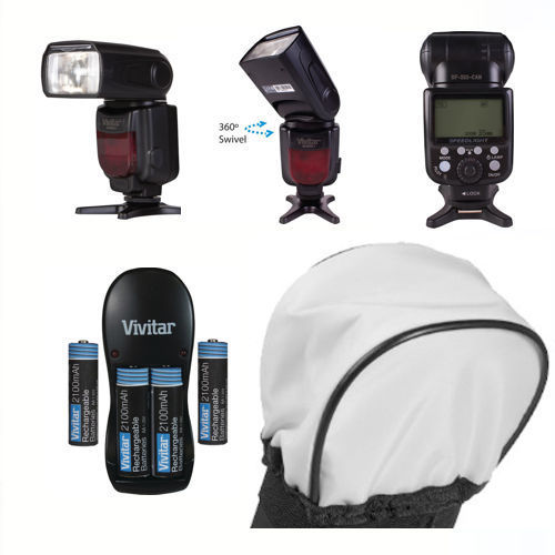 Vivitar flash dedicato kit - flash, +