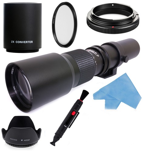 Teleobiettivo 500 1000 mm - teleobiettivo,